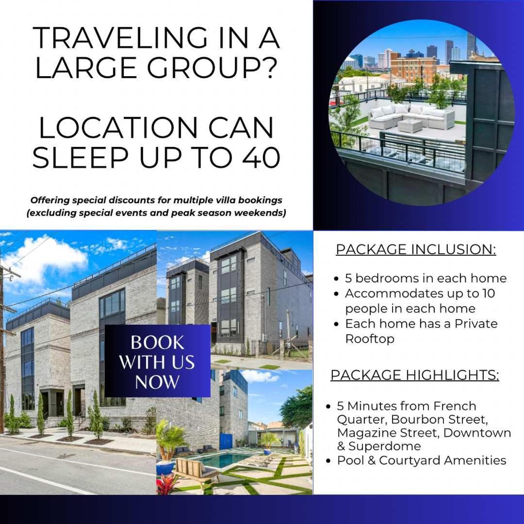 Pluto Rooftop Villa New Orleans Ngoại thất bức ảnh